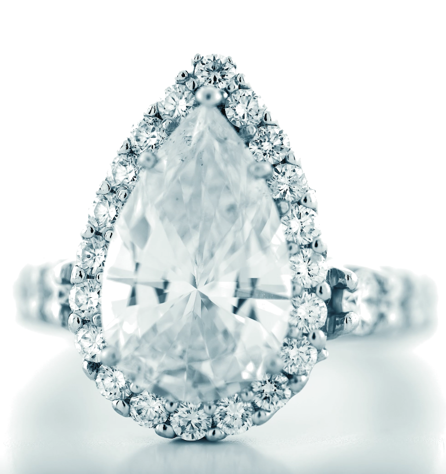Pear diamond ring appraisal